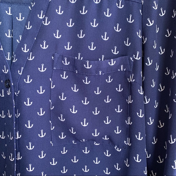 😍 EXPRESS Portofino Button Down Long-sleeve Shirt - Picture 4 of 5